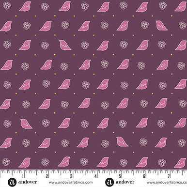 A Song To Sing by Pam Selkirk Widdershins Wren Eggplant