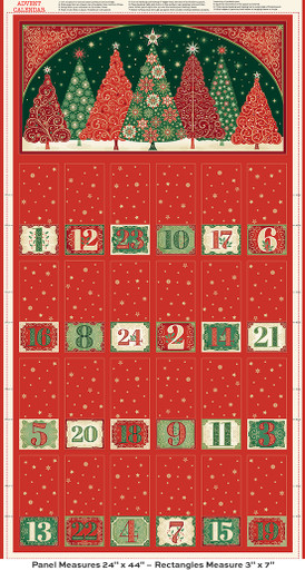 Adorn by Makower UK Advent Multi