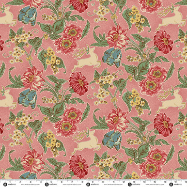 Healesville Christmas by Max & Louise Deer in the Garden Pink