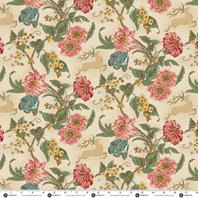 Healesville Christmas by Max & Louise Deer in the Garden Cream
