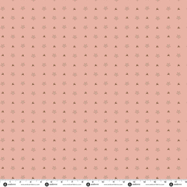 Healesville Christmas by Max & Louise Deer and Stars Pink