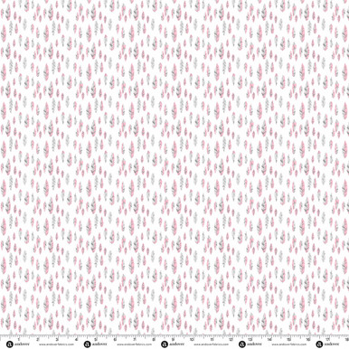 Level Up by Andover Fabrics Feathered Pink