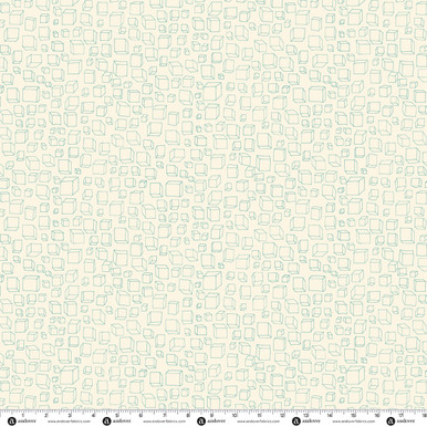 Level Up by Andover Fabrics Squared Teal