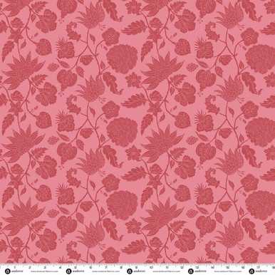 Liberty Garden by Tiffany Lauren Woodblock Silhouette Alum Rose