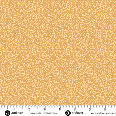Paradise by Renee Nanneman Branch Coral Tangerine