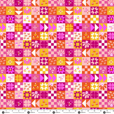 Patchwork and Petals by KP Creates Pieced Together Sunrise
