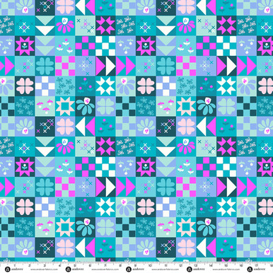 Patchwork and Petals by KP Creates Pieced Together Dusk