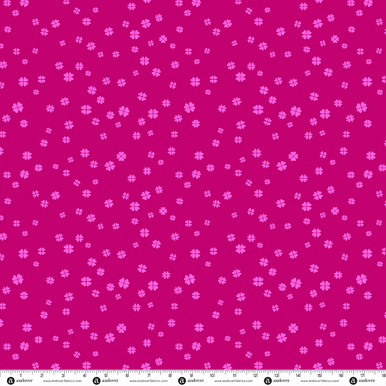 Patchwork and Petals by KP Creates Lucky Clover Raspberry