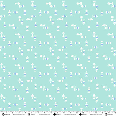 Patchwork and Petals by KP Creates Winging It Aqua