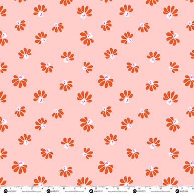 Patchwork and Petals by KP Creates Cheerful Blooms Petal Peach