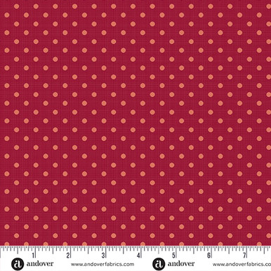 Quiltessential Minis by Laundry Basket Quilts Mini Dot Terracotta