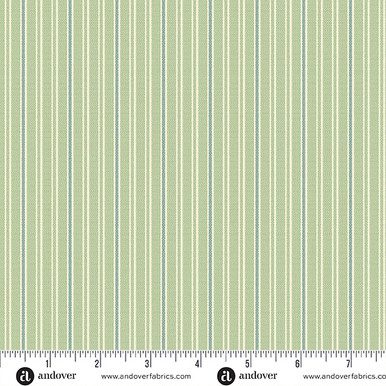 Quiltessential Minis by Laundry Basket Quilts Mini Double Stripe Matcha