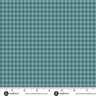 Quiltessential Minis by Laundry Basket Quilts  Mini Gingham Peacock