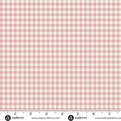 Quiltessential Minis by Laundry Basket Quilts Mini Gingham Blush