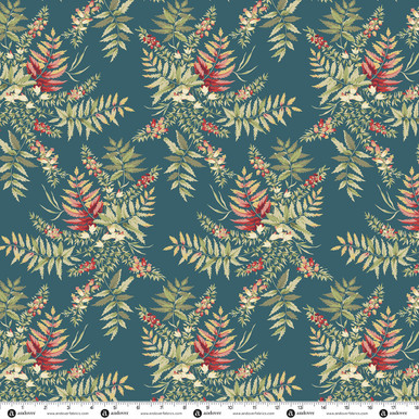 Secret Stash Favorites - Blue Willow Fern Velvet