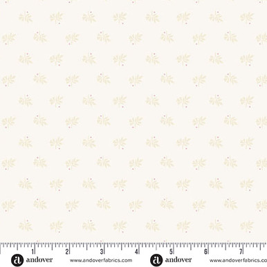 Simply Light by Andover Fabrics Frond Almond