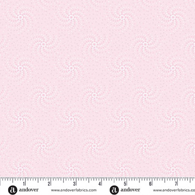 Simply Light by Andover Fabrics Orbital Berry
