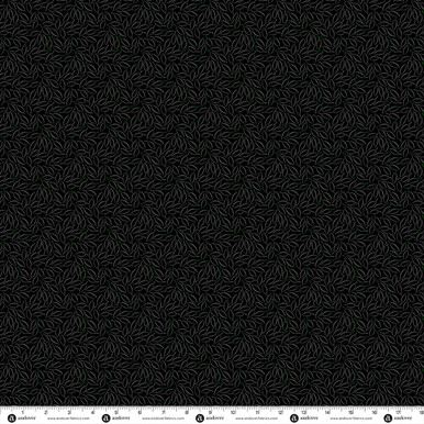 Simply Noir by Andover Fabrics Leafy Ivory