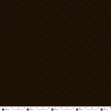 Simply Noir by Andover Fabrics Clover Dot Sienna