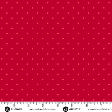 Simply Spot by Andover Fabrics Simply Spot Crimson