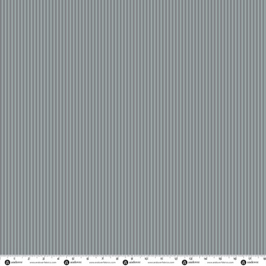 Simply Stripe by Andover Fabrics Simply Stripe Steel