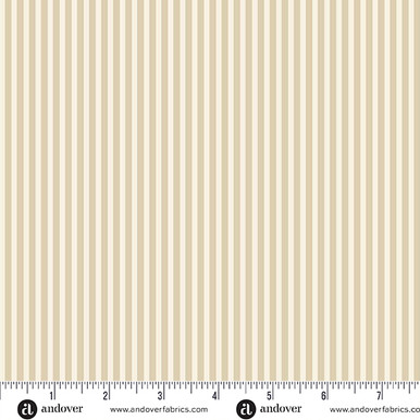 Simply Stripe by Andover Fabrics Simply Stripe Cream