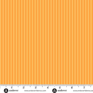 Simply Stripe by Andover Fabrics Simply Stripe Cantaloupe
