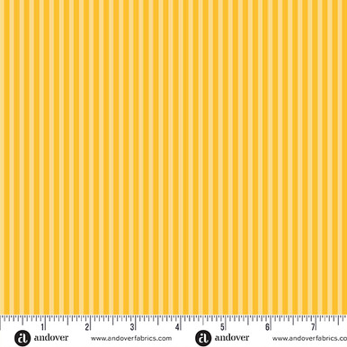 Simply Stripe by Andover Fabrics Simply Stripe Daffodil