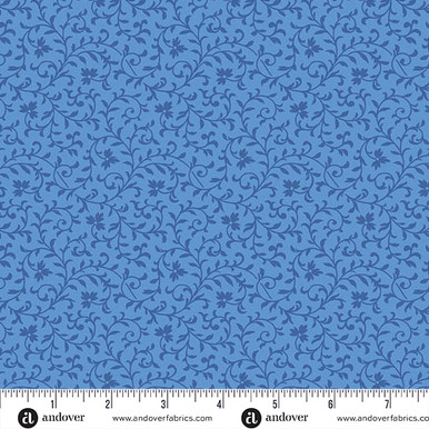 Simply Vine by Andover Fabrics Simply Vine Denim