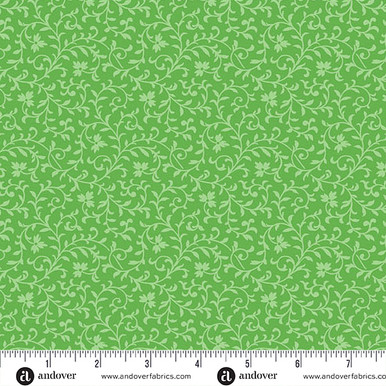 Simply Vine by Andover Fabrics Simply Vine Jade