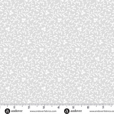 Simply Vine by Andover Fabrics Simply Vine Silver