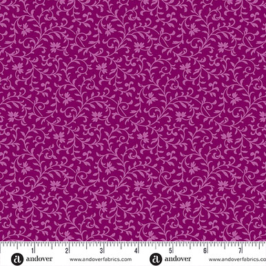 Simply Vine by Andover Fabrics Simply Vine Berry