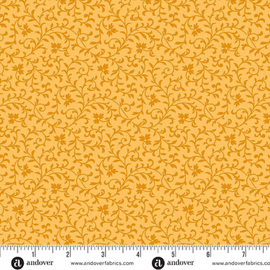 Simply Vine by Andover Fabrics Simply Vine Gold