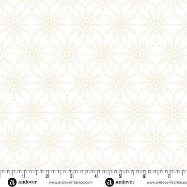 Snowberry by Andover Fabrics Flakes Cream
