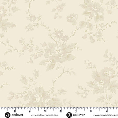 Special Delivery by Laundry Basket Quilts Heirloom Rose Cream