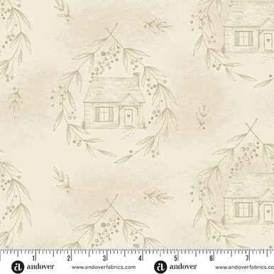 Special Delivery by Laundry Basket Quilts Cozy Cottage Wheat