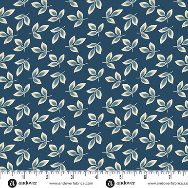 Special Delivery by Laundry Basket Quilts Jewelweed Indigo