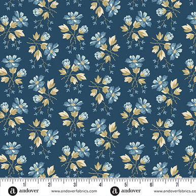 Special Delivery by Laundry Basket Quilts Apple Blossoms Night