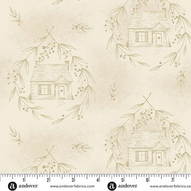 Special Delivery 108s by Laundry Basket Quilts Cozy Cottage 108 Wheat