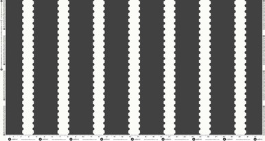 Stamp Stripe by Alison Glass Stamp Stripe Charcoal