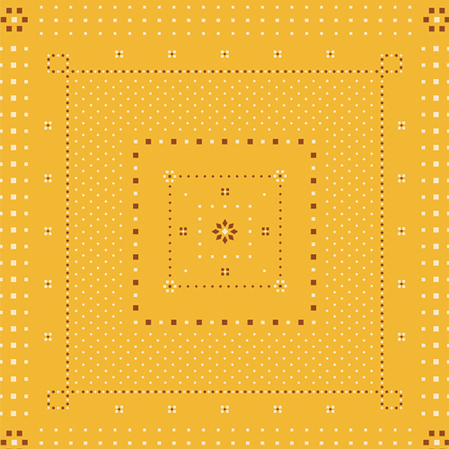 HZW62301 Handkerchief Amber