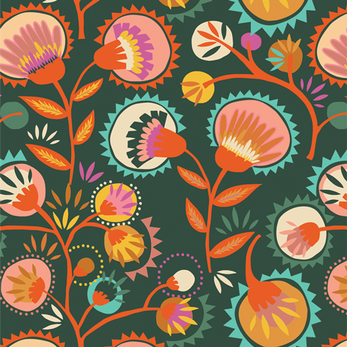 LKL51309 Kattaland Flora Deep