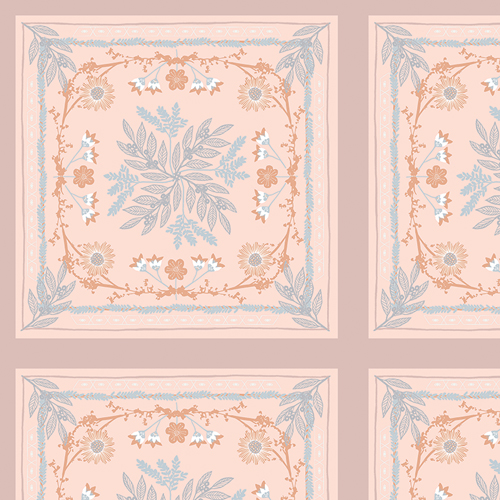 MDS63903 Seaside Tiles Blush