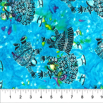 Arctic Fun Dancing Lady Turquoise