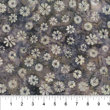 At Dusk Mixed Flowers Mauve Taupe
