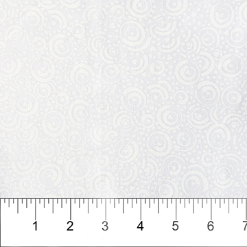 Color Me Banyan - Dot Plaid Cotton Batik Pearl