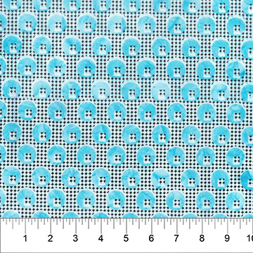 Color Me Banyan - Dot Plaid Dot Plaid Print Summer Sky