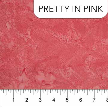 Color Me Banyan - Drop Cloth Cotton Batik Pretty In Pink