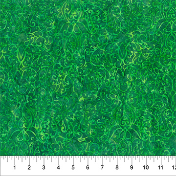 Decorative Carving Roccocco Green