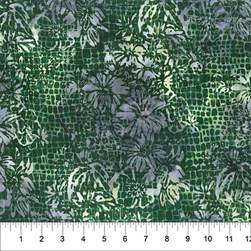 Faux Finish Floral Overlay Jungle